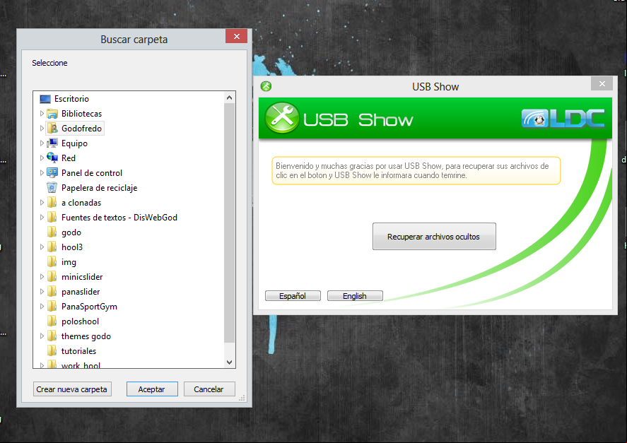Mostrar USB Oculto