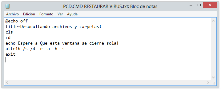 Mostrar archivos ocultos
