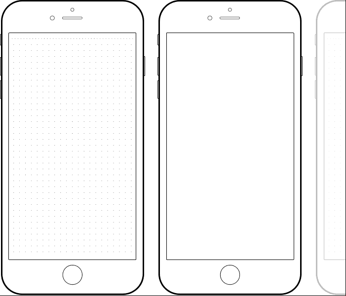 Papel de interface iPhone