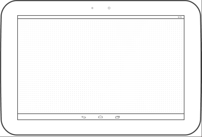 interface de  nexus tablet
