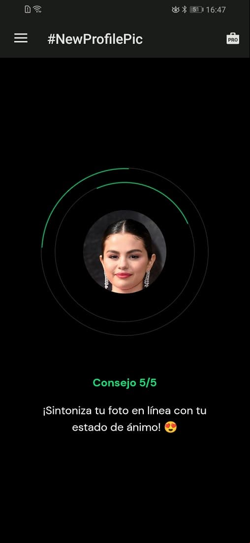 elige tu avatar para NewProfilePic