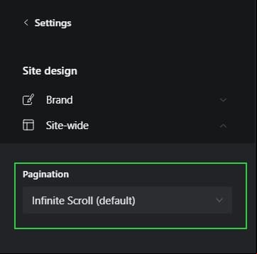 Pagination simply theme for ghost